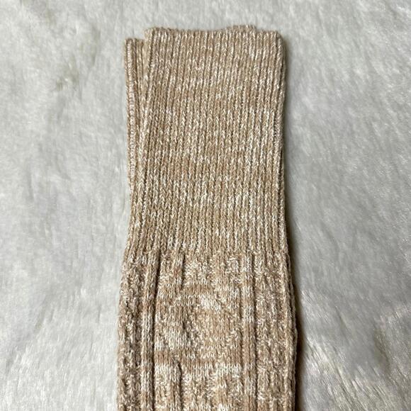 NWT Pudus Over-The-Knee Tan Sweater Socks Women’s 6-10 Cozy - Picture 6 of 8